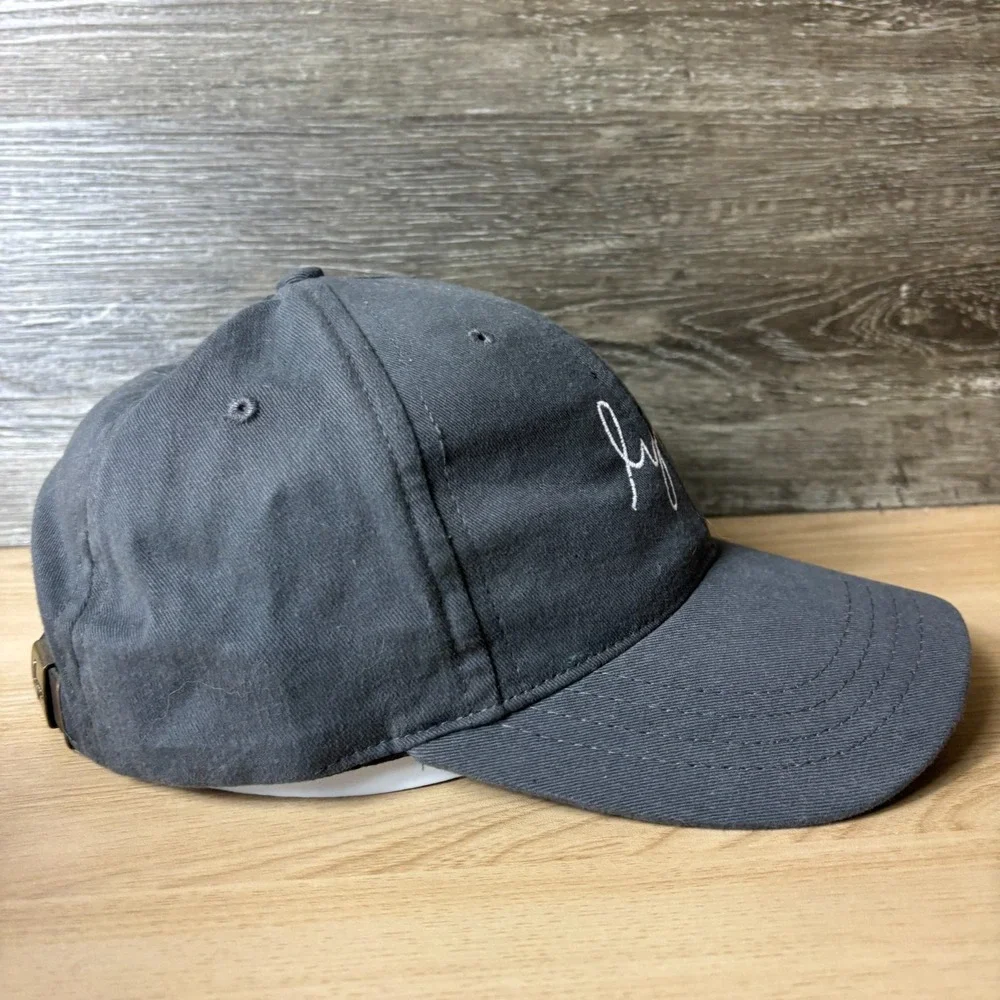 Caribou Coffee Hat Strap Back Gray Love Your Melon One Size Adjustable